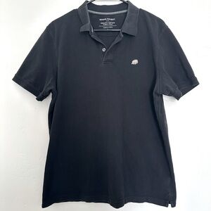 BANANA REPUBLIC Men’s black polo shirt Size L